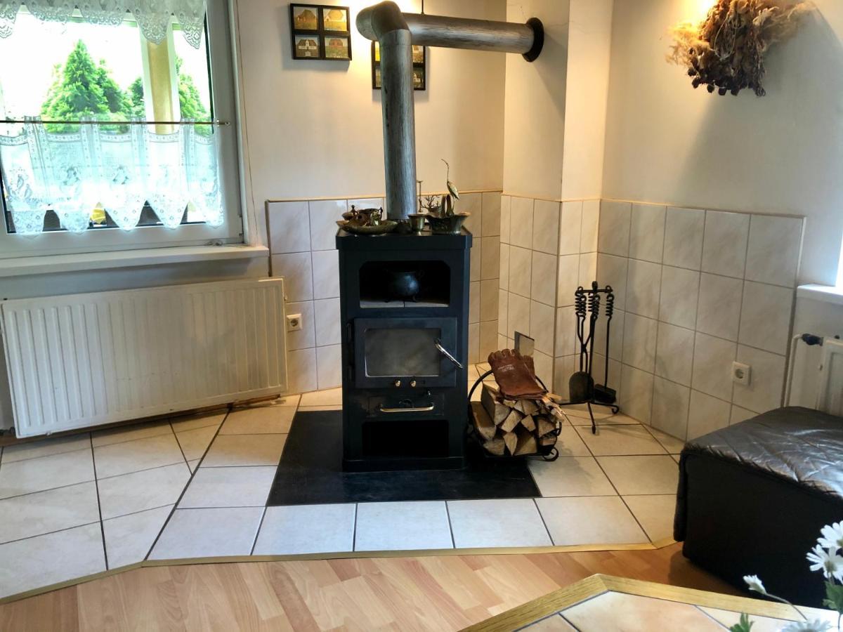 Piekny Domek Z Duzym Ogrodem Kopalino Esterno foto